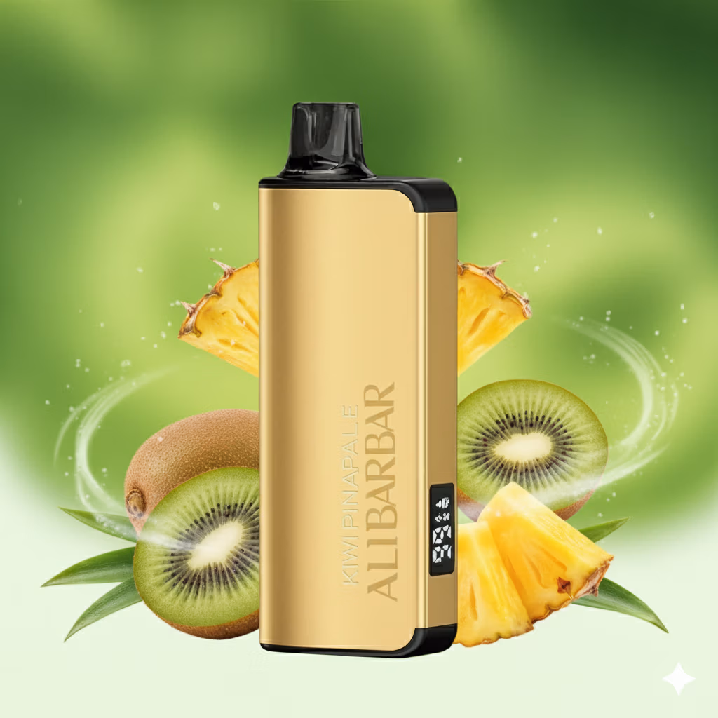 ALIBARBAR INGOT 9000 Puffs - Kiwi Pineapple